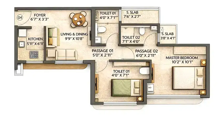 Growth City Ground Floor Plan